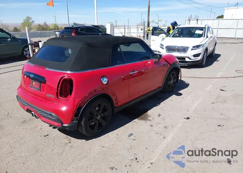 2024 Mini Convertible Cooper S z USA, uszkodzony, nr VIN WMW43DL02R3S11611